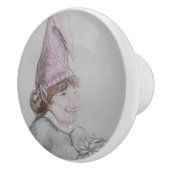 Ron Hevener Lady Garden Spirit Keramikknauf (Rechts)