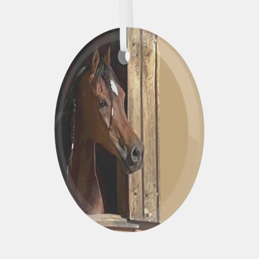 Ron Hevener Ornament Aus Glas (Vorderseite links)