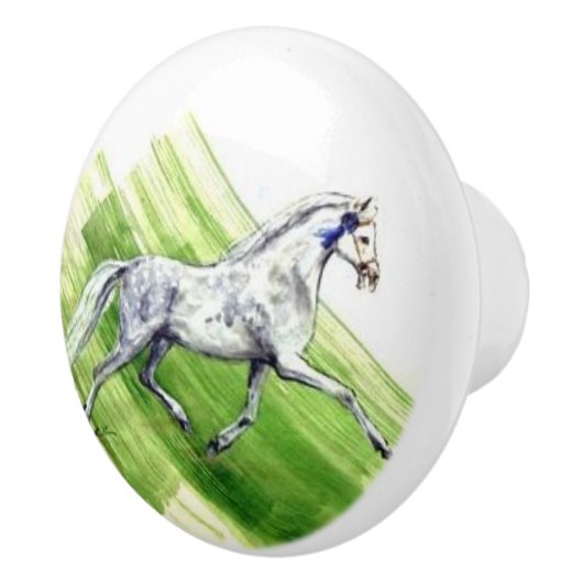 Ron Hevener Pony Siinner Keramikknauf (Rechts)