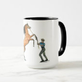 Ron Hevener "Schicksal des Hengstes" Tasse (VorderseiteRechts)