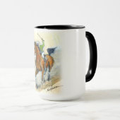 Ron Hevener "Schicksal des Hengstes" Tasse (VorderseiteRechts)