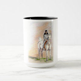 Ron Hevener "Schicksal des Hengstes" Tasse