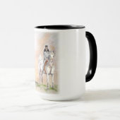 Ron Hevener "Schicksal des Hengstes" Tasse (VorderseiteRechts)