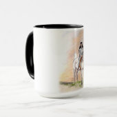 Ron Hevener "Schicksal des Hengstes" Tasse (Vorderseite Links)