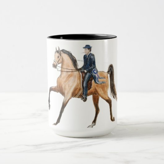 Ron Hevener "Schicksal des Hengstes" Tasse (Zentrum)