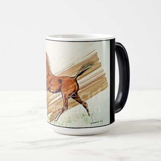 Ron Hevener Spring Foal  Verwandlungstasse (VorderseiteRechts)