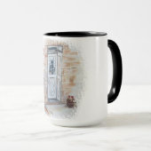 Ron Hevener "The Closed Door" Tasse (VorderseiteRechts)