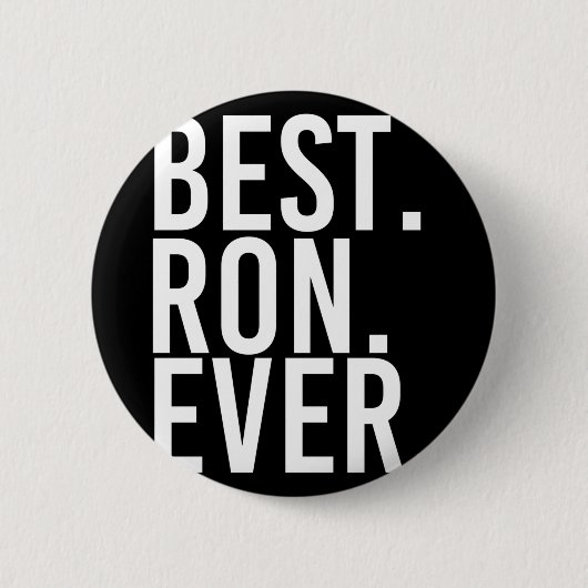 Ron immer lustige Männer Vaters Geschenkidee Leist Button (Vorderseite)