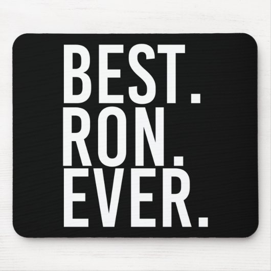 Ron immer lustige Männer Vaters Geschenkidee Leist Mousepad (Vorne)