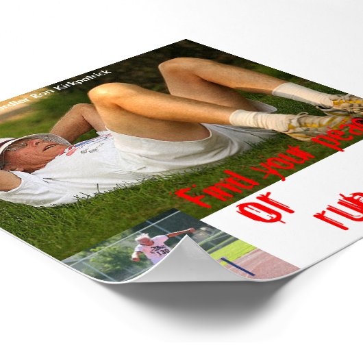 Ron Kirkpatrick Poster (Ecke)