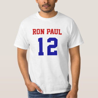 RON PAUL 12 VALUE T - SHIRT