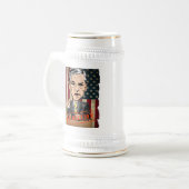 RON PAUL 18 0UNCE BIERSTEIN BIERGLAS (Vorderseite Links)