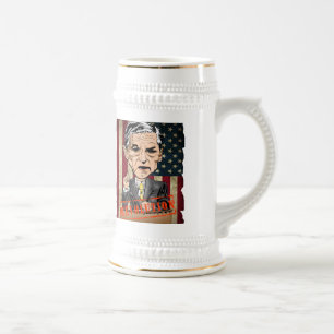 RON PAUL 18 0UNCE BIERSTEIN BIERGLAS