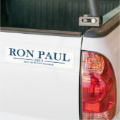 Ron Paul 2012 - Addieren Sie Ihren eigenen Text Autoaufkleber (Auf Lkw)