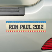 Ron Paul 2012 Autoaufkleber (Auf Auto)