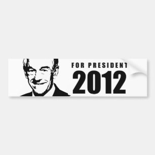 Ron Paul 2012 Autoaufkleber