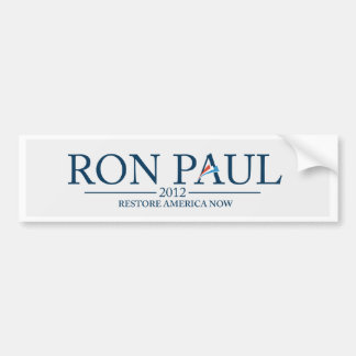 Ron Paul 2012 Autoaufkleber