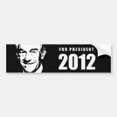 Ron Paul 2012 Autoaufkleber (Vorne)