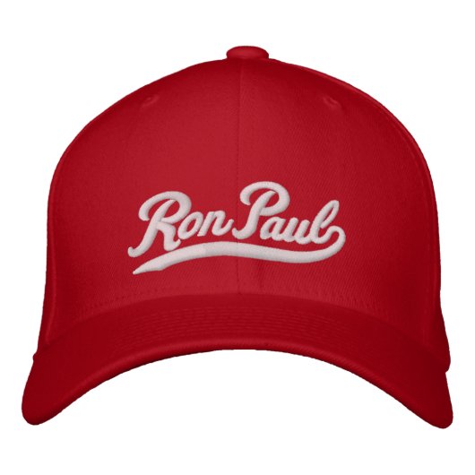 Ron Paul 2012 Bestickte Kappe (Vorderseite)