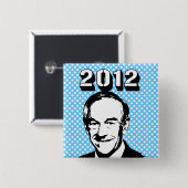 Ron Paul 2012 Button (Vorne & Hinten)