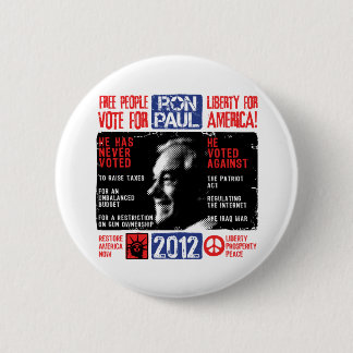 Ron Paul 2012 Button