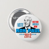 Ron Paul 2012 Button (Vorne & Hinten)