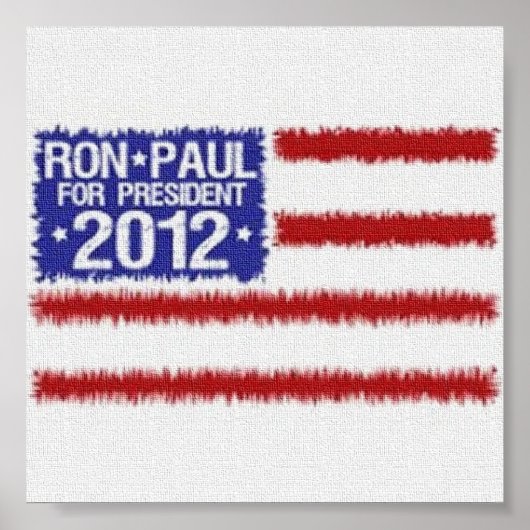 Ron Paul 2012 Campaign Poster (Vorne)