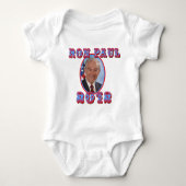 Ron Paul 2012 für Präsidenten USA Baby Strampler (Vorderseite)