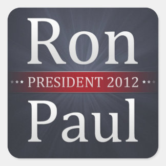 Ron Paul 2012 Kampagne Sticker