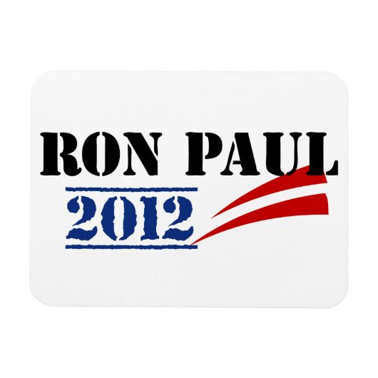 Ron Paul 2012 Magnet (Horizontal)
