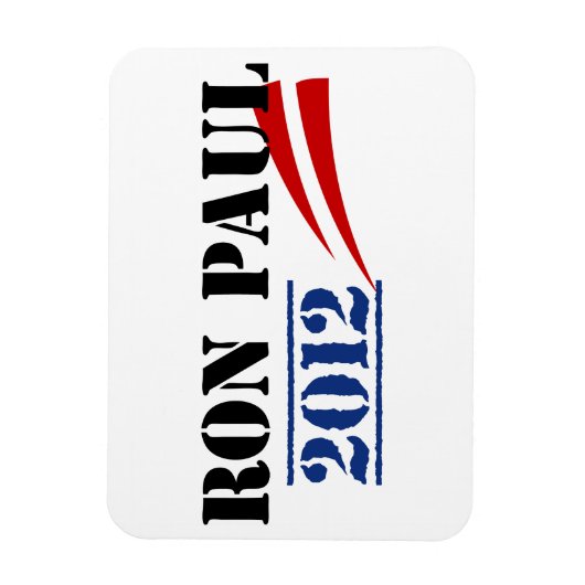 Ron Paul 2012 Magnet (Vertikal)