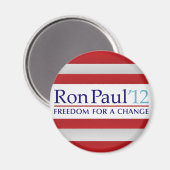 Ron Paul 2012 Magnet (Vorderseite/Rückseite)