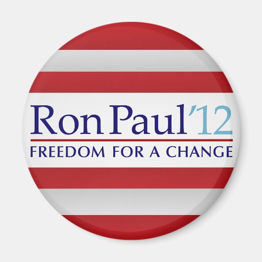 Ron Paul 2012 Magnet (Vorne)