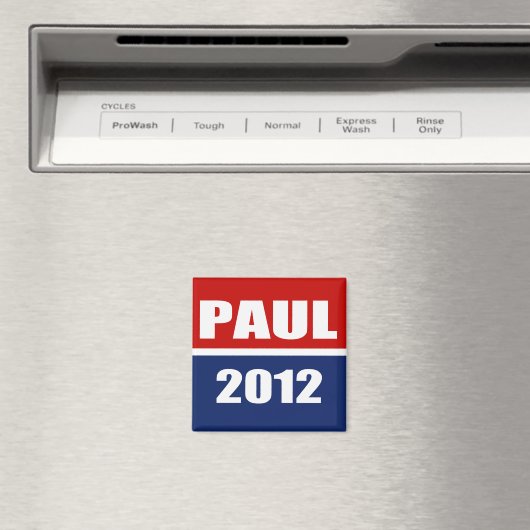 RON PAUL 2012 MAGNET (In Situ (Geschirrspüler))