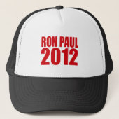 RON PAUL 2012 (mutig) Truckerkappe (Vorderseite)