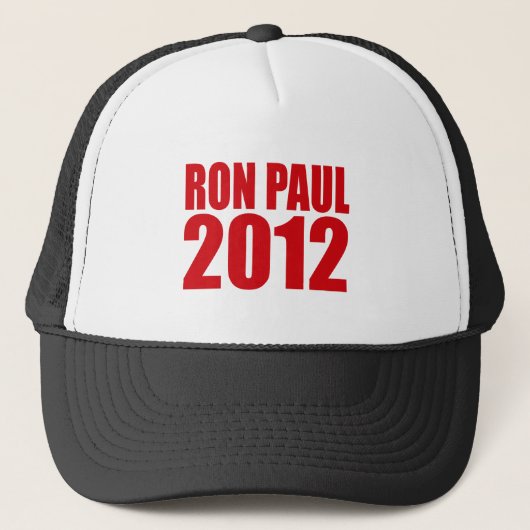 RON PAUL 2012 (mutig) Truckerkappe (Vorderseite)