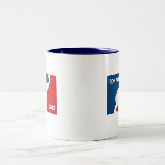 RON PAUL 2012 PRO ZWEIFARBIGE TASSE (Mittel)