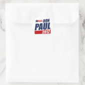 RON PAUL 2012 RUNDER AUFKLEBER (Tasche)