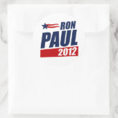 RON PAUL 2012 RUNDER AUFKLEBER (Tasche)