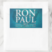 Ron Paul 2012 Sticker (Tasche)