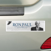 Ron Paul 2012 - Stoßstock Autoaufkleber (Auf Auto)