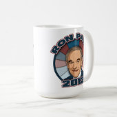 Ron Paul 2012 Tasse (VorderseiteRechts)