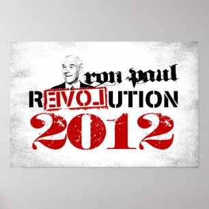 Ron Paul 2012 Umdrehungs-Plakat Poster
