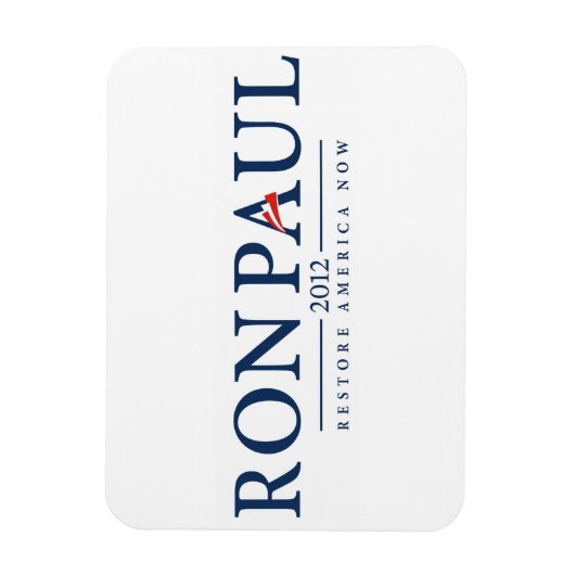ron paul 2012 usa Präsident Wahllogo Politik Magnet (Vertikal)