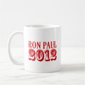 RON PAUL 2012 (Western) Kaffeetasse (Links)
