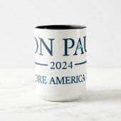 Ron Paul 2024 Tasse (Zentrum)