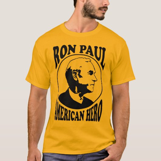 Ron Paul-Amerikaner-Held T-Shirt (Vorderseite)