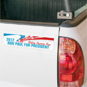 Ron Paul Autoaufkleber (Auf Lkw)