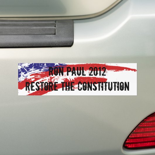 Ron Paul Autoaufkleber (Auf Auto)