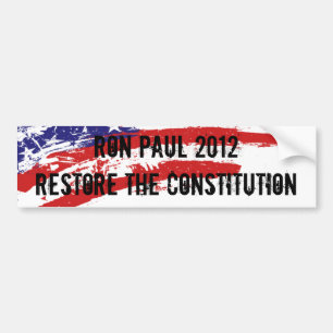 Ron Paul Autoaufkleber